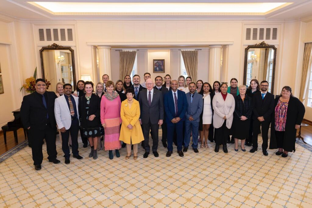 Yalari staff and alumni with the Governor General, David Hurley and his wife, Linda Hurley